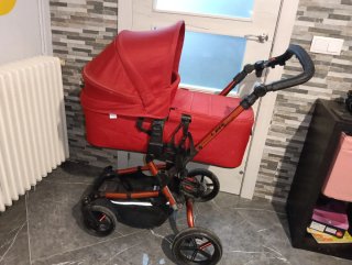 Carro Jane Rojo 3 Piezas