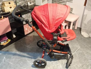 Carro Jane Rojo 3 Piezas