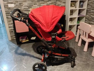 Carro Jane Rojo 3 Piezas