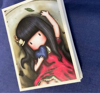 Álbum Gorjuss Santoro vacío y gran lote de cromos
