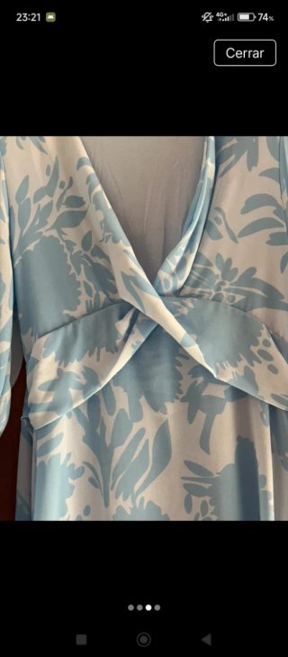 Vestido elegante estampado floral