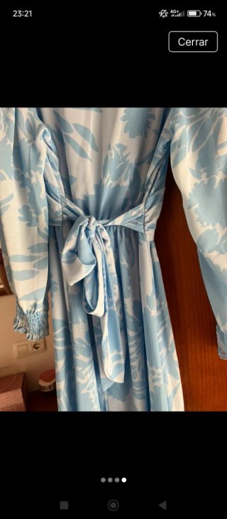 Vestido elegante estampado floral