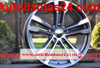 Kit 4 llantas para bmw x6 x5 burkina gris r500680