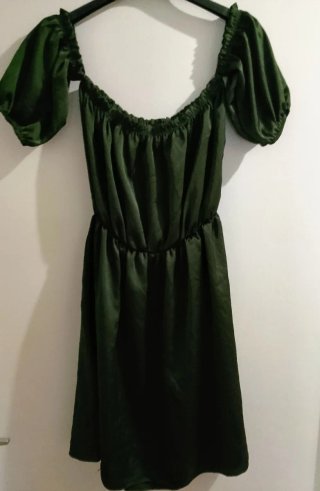Abito donna taglia unica verde