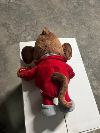 Muñeco de peluche de ratón animado