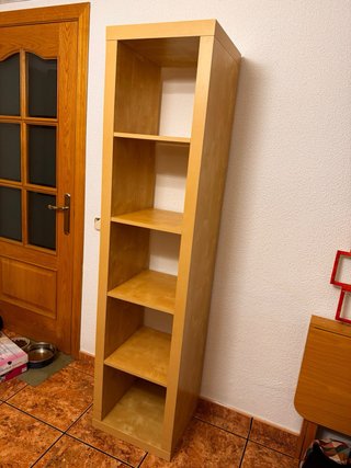 Estantería 5 baldas madera