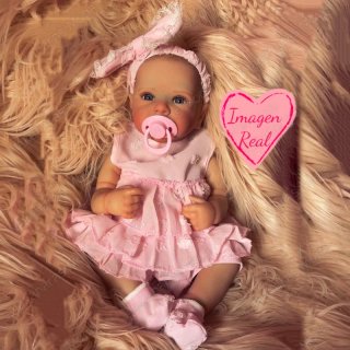 Muñeca reborn bebé silicona