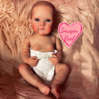 Muñeca reborn bebé silicona