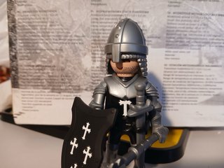 Playmobil Guerrero Blanco