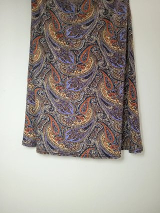 Vestido Halter Estampado Paisley
