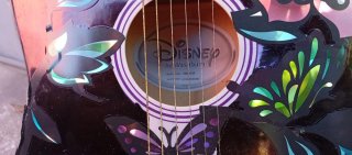 Guitarra Acústica Disney Decorada