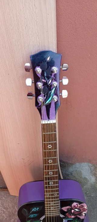 Guitarra Acústica Disney Decorada