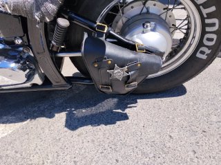 Yamaha Drag Star Bobber Negra
