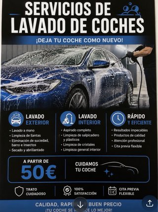 Servicio de limpieza de cohes