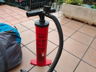 Avance de tienda de campaña Quechua