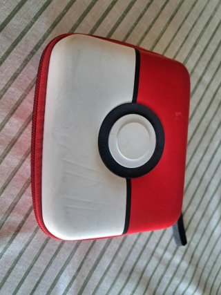 Lote cromos Pokémon y estuche
