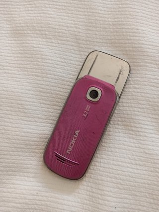 Maqueta Móvil Nokia Rosa y Plateado