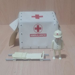 Playmobil Hospital de Campaña y Médico