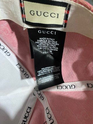 Gorra Gucci Rosa GG