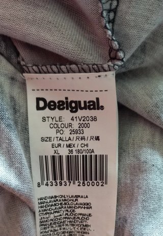 Vestido Largo Desigual Multicolor