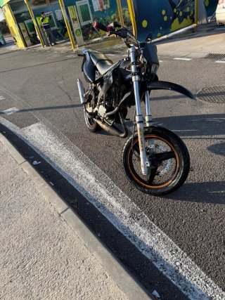 Moto Hispania 49cc Negra