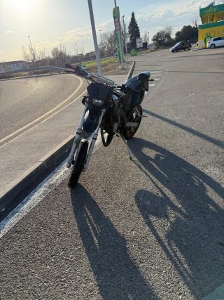 Moto Hispania 49cc Negra