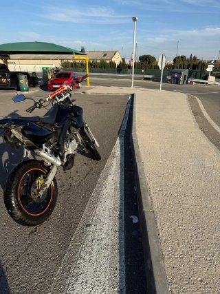 Moto Hispania 49cc Negra