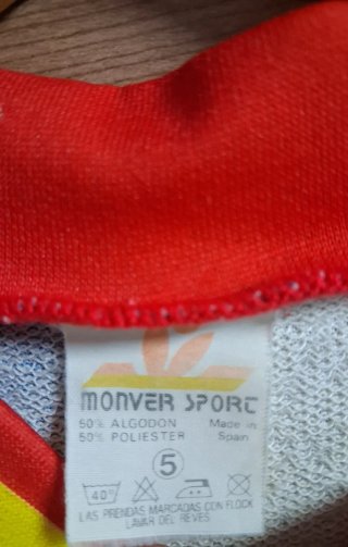Maillot Ciclismo Monver Campeón 1985