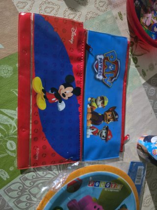 Set infantil Pocoyo, Paw Patrol, Mickey