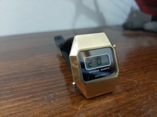 RELOJ SANDOZ LCD AÑOS 70