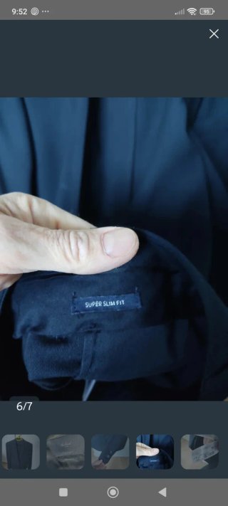 Traje graduación Talla 44/40 Negro