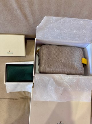 Bolsa y Tarjetero Rolex