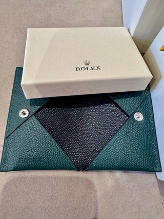 Bolsa y Tarjetero Rolex