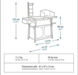 Mueble Cocina Camping XL