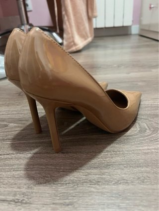 Zapatos de tacón Mango beige