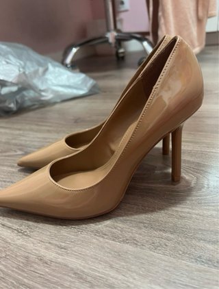 Zapatos de tacón Mango beige