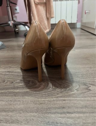 Zapatos de tacón Mango beige
