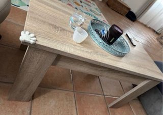 Mesa de centro Conforama madera