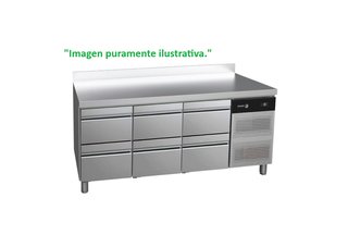 Mesa Fría Industrial Fagor Acero Inox