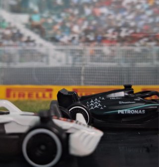 Maqueta Diorama F1 2025