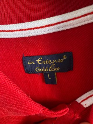 Polo Gold Line Rojo Talla L
