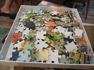 Puzzle 300 piezas Dinosaurios 20x27
