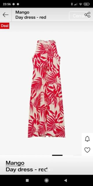 Vestido Mango Talla S