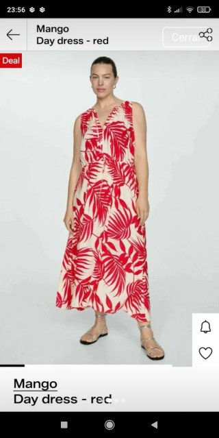 Vestido Mango Talla S