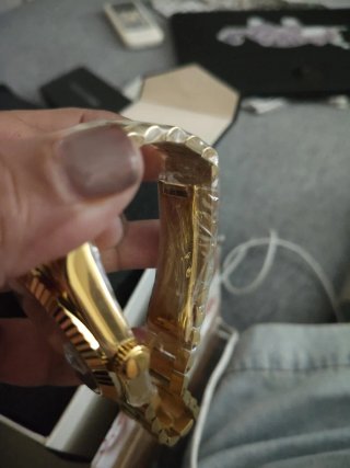 Reloj Dorado Hombre