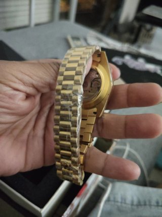 Reloj Dorado Hombre