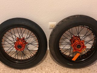 KTM EXC-F 250 Supermoto Naranja
