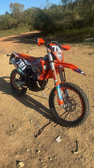 KTM EXC-F 250 Supermoto Naranja
