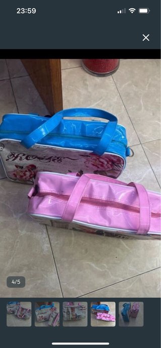 2 Bolsos de Viaje Rosas y Monumentos