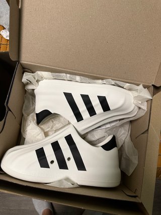 Adidas Foam Zapatillas Blancas Negras